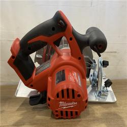 AS-IS Milwaukee 18V Lithium-Ion Cordless 6-1/2 in. Circular Saw (Tool-Only)