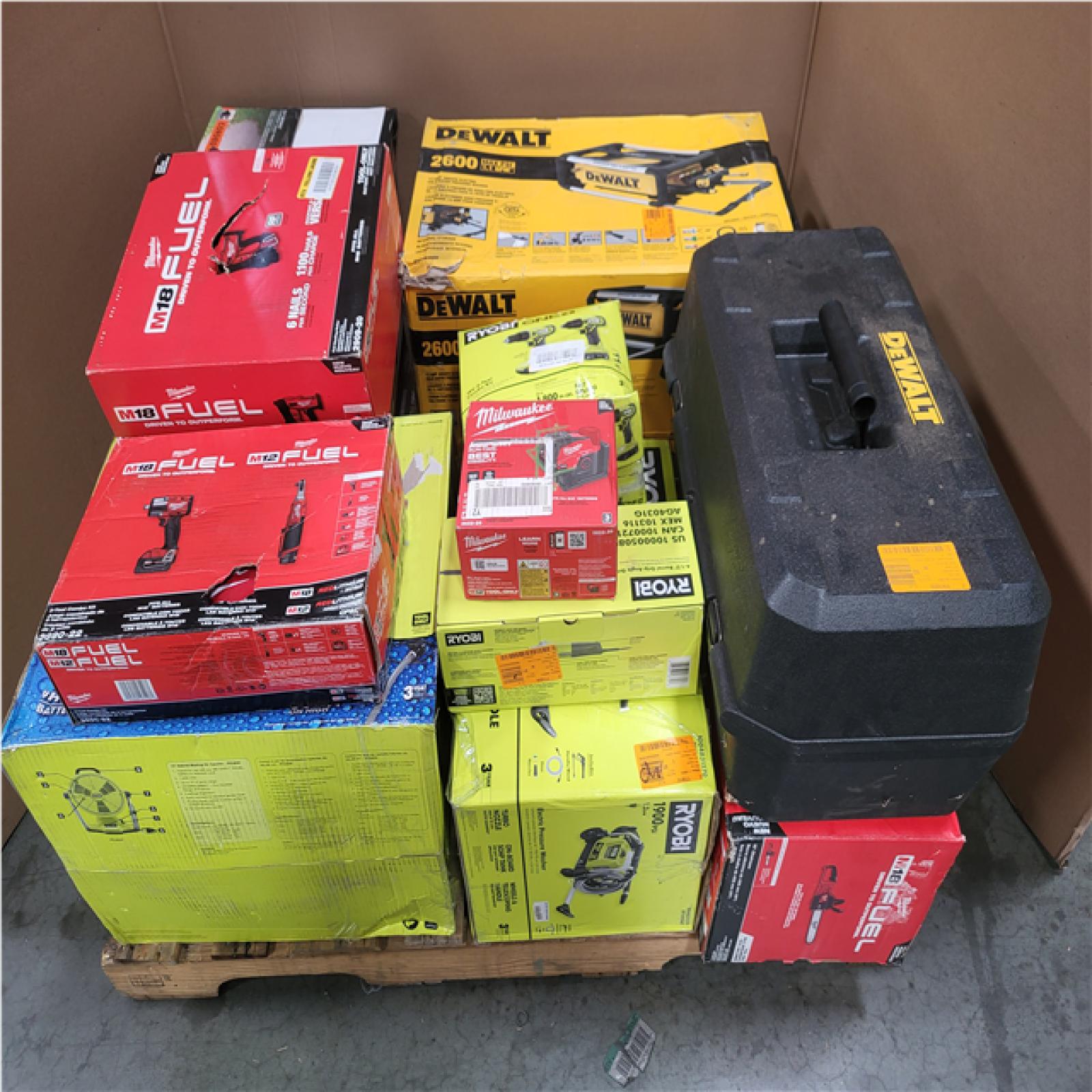 CALIFORNIA AS-IS TOOL PALLET