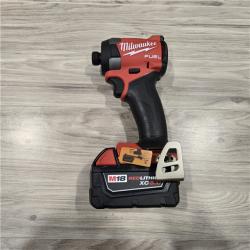 Milwaukee 2953-22 M18 FUEL 18V Lithium-Ion Brushless Cordless 1/4 Hex Impact Driver Kit 5.0 Ah