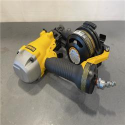 AS-IS - DeWalt 1-3/4 in. 15 Degree Pneumatic Coil Roofing Nailer