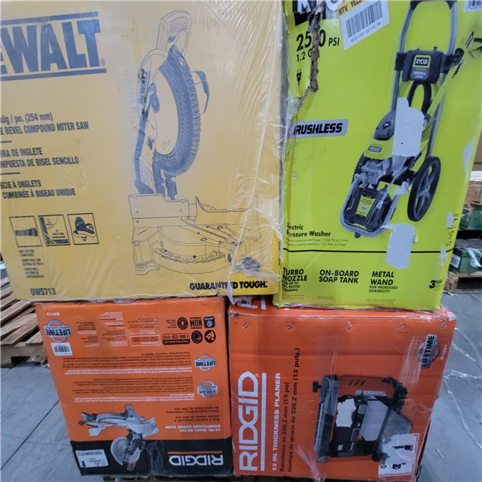 CALIFORNIA AS-IS TOOL PALLET