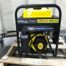 California New Champion DualFuel Generator