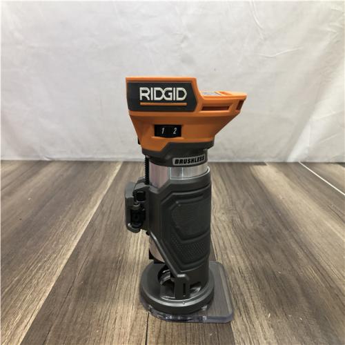 AS-IS RIDGID 18V Brushless Cordless Compact Router (Tool Only)