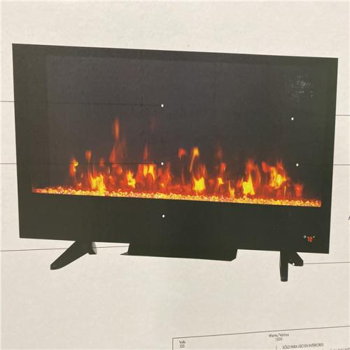 DALLAS LOCATION - NEW! Home Decorators Collection 42 in. Wall Mount Electric Fireplace in Black PALLET ( 10 UNITS)