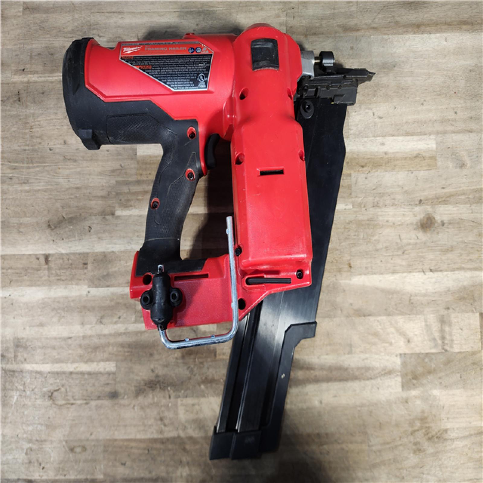 HOUSTON LOCATION - AS-IS Milwaukee 2744-20 M18 FUEL 3-1/2 in. 18-Volt 21-Degree Lithium-Ion Brushless Cordless Framing Nailer (Tool-Only)