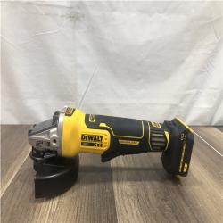 AS-IS DEWALT 20V XR Cordless 4-1/2. in. to 5 in. Variable Speed Angle Grinder (Tool Only)