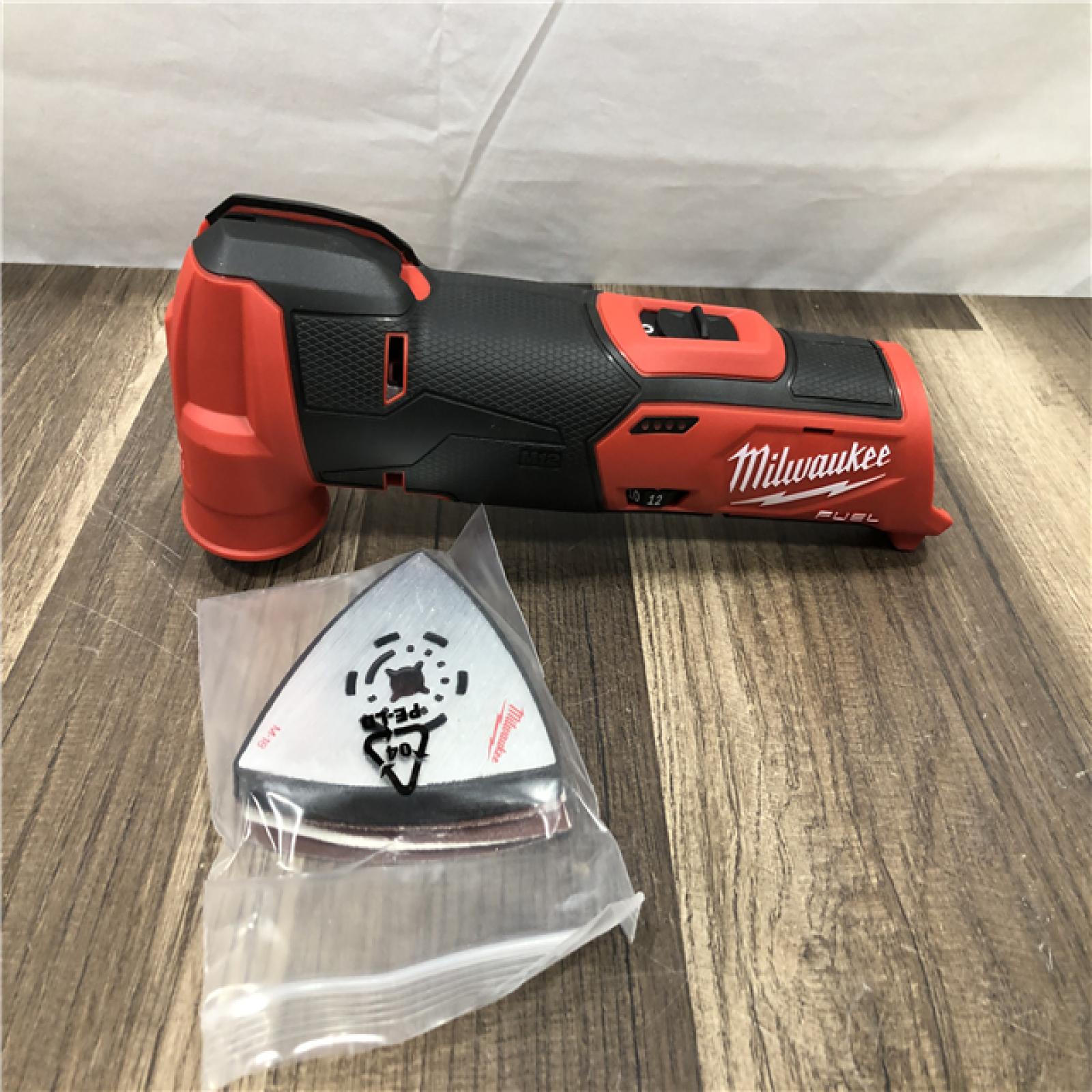 AS-IS Milwaukee  FUEL 12V Lithium-Ion Cordless Oscillating Multi-Tool (Tool-Only)