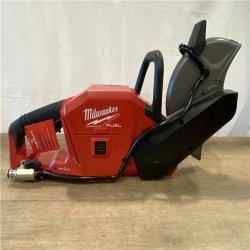 AS-IS Milwaukee FUEL ONE-KEY 18V Lithium-Ion Brushless Cordless 9 in. Cut Off Saw (Tool-Only)