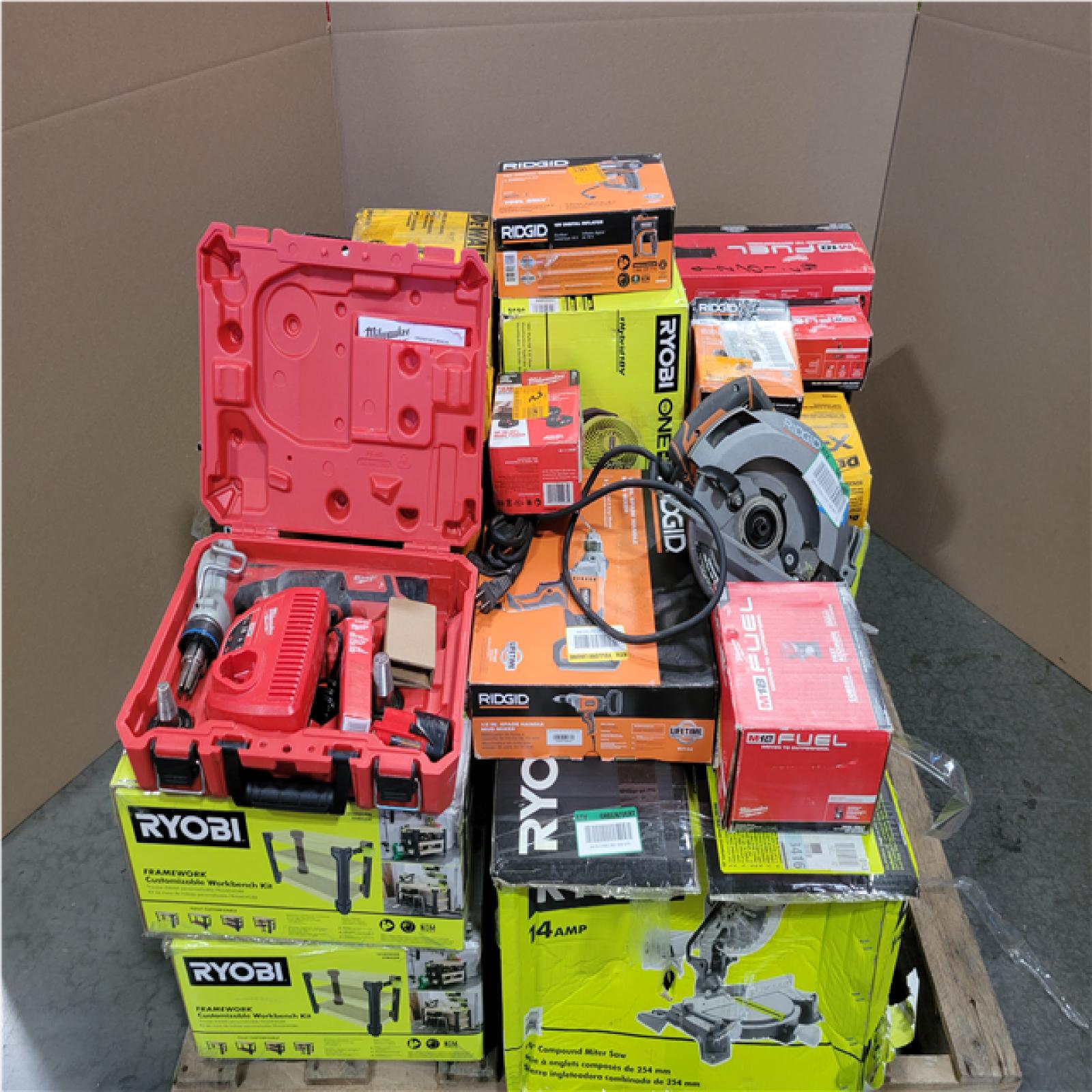 CALIFORNIA AS-IS TOOL PALLET