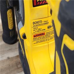 HOUSTON LOCATION - AS-IS DEWALT DCH273B 20V MAX XR Lithium-Ion Brushless Cordless SDS-Plus L-Shape Rotary Hammer (Tool Only)