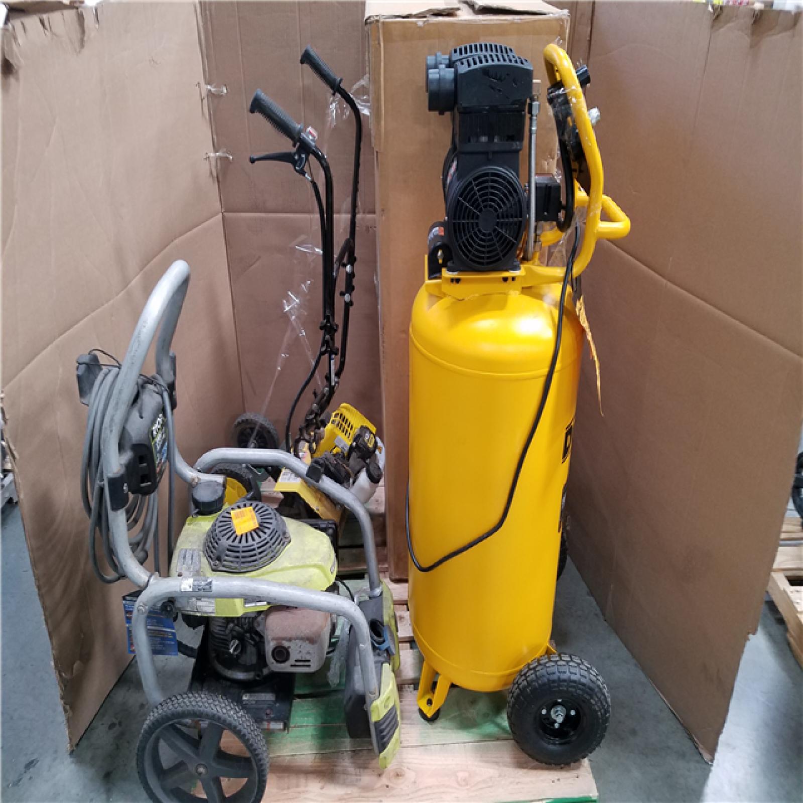CALIFORNIA AS-IS OUTDOOR POWER EQUIPMENT