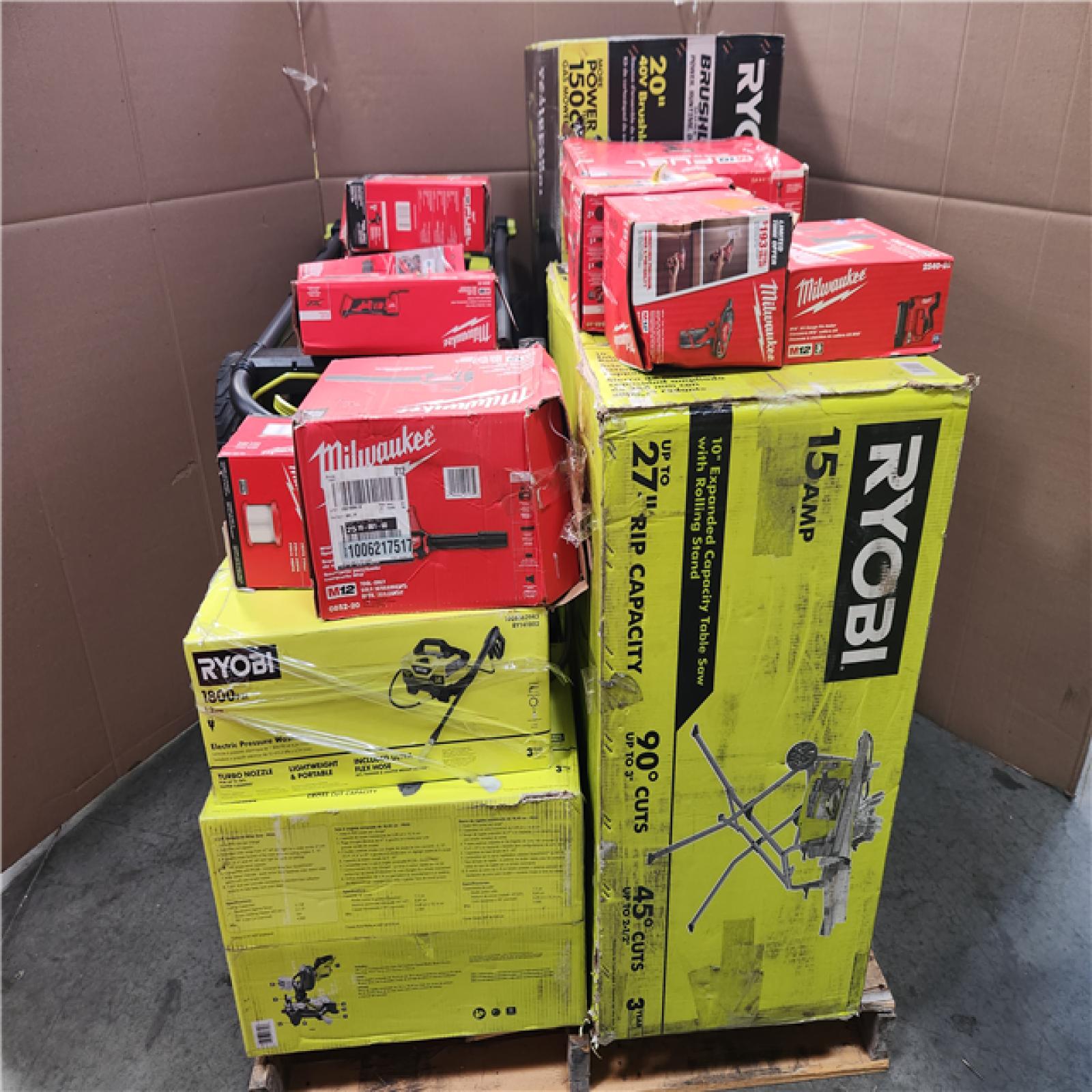 CALIFORNIA AS-IS TOOL PALLET