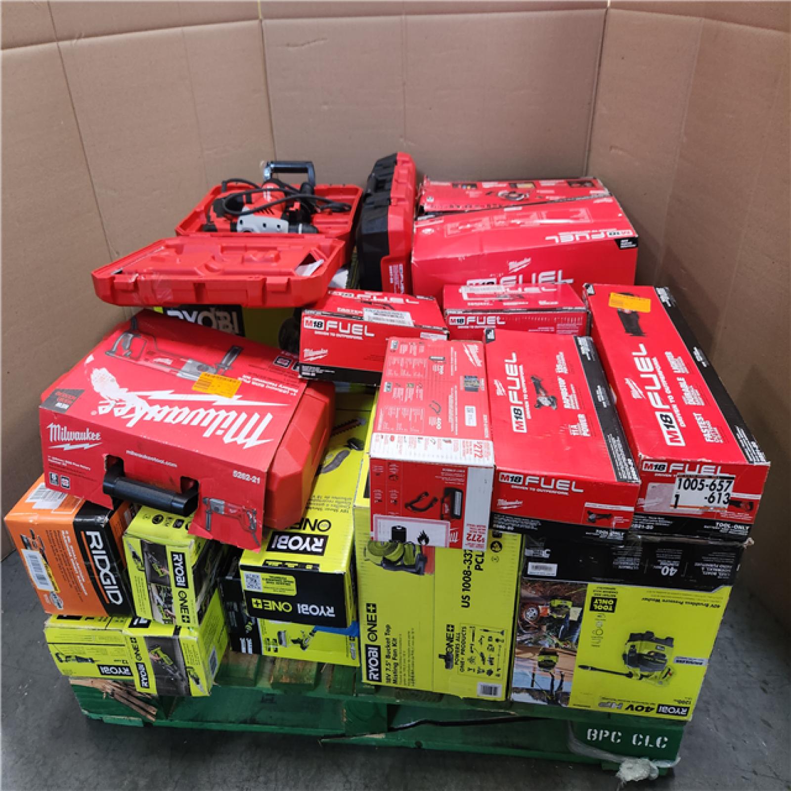 CALIFORNIA AS-IS TOOL PALLET