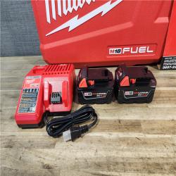 HOUSTON LOCATION - AS-IS (APPEARS LIKE NEW) Milwaukee FUEL 18V Lithium-Ion Brushless Cordless Hammer Drill and Impact Driver Combo Kit