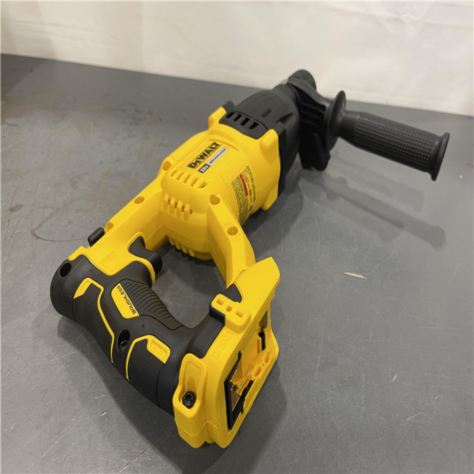 AS-IS - DeWalt 20V MAX Cordless Brushless 1 in. SDS Plus D-Handle Concrete and Masonry Rotary Hammer