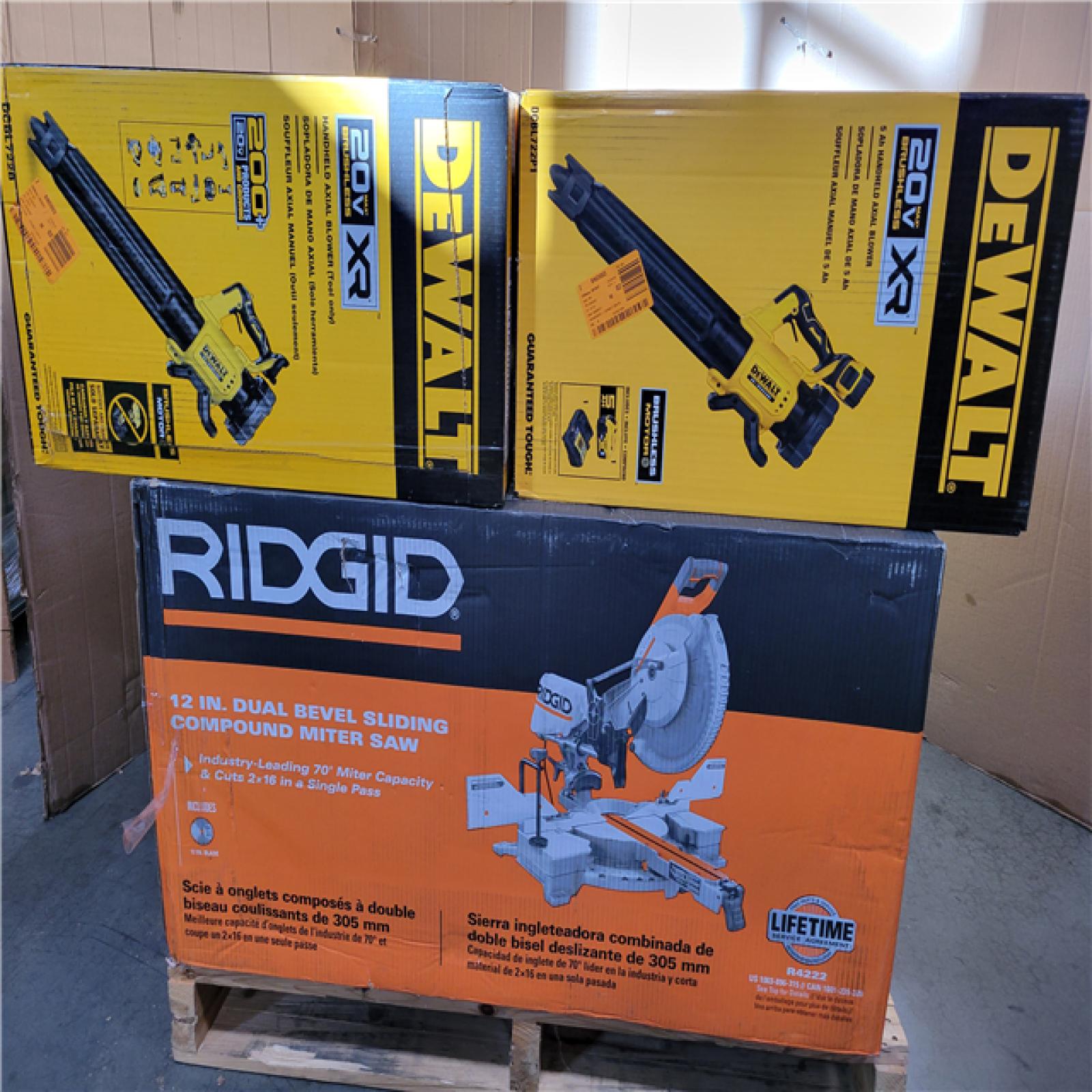 CALIFORNIA AS-IS TOOL PALLET