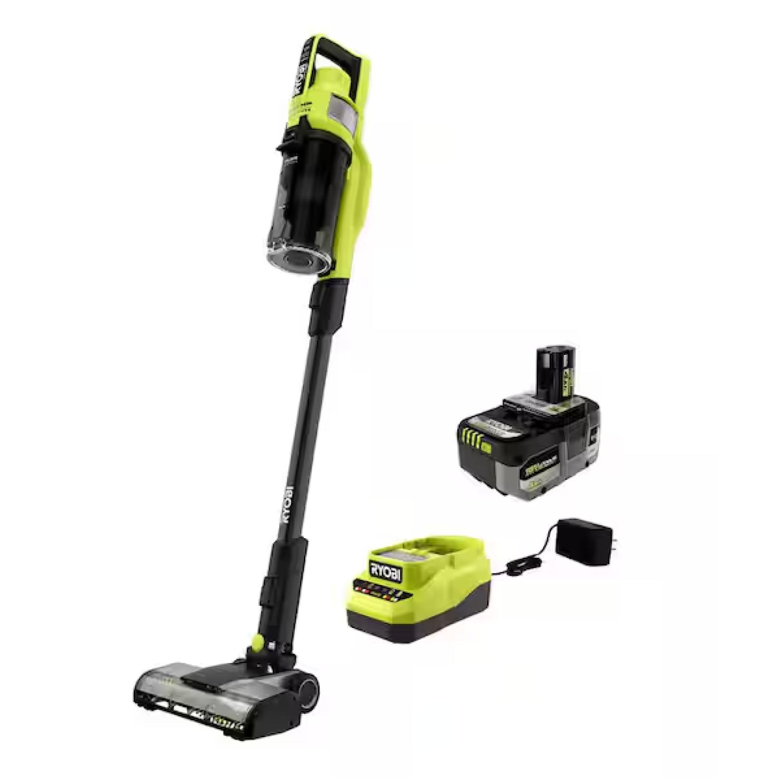 NEW! - RYOBI ONE+ HP 18V Cordless Pet Stick Vacuum Cleaner Kit