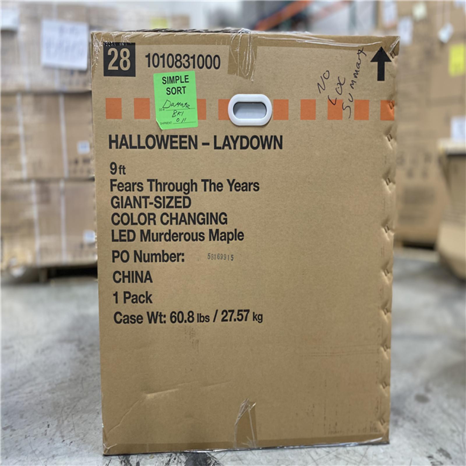 DALLAS LOCATION Home Accents Holiday 9 ft. GiantSized LED Murderous