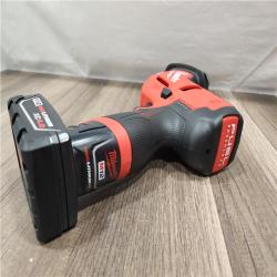 AS-IS- Milwaukee M12 FUEL 12-Volt Lithium-Ion Brushless Cordless HACKZALL Reciprocating Saw Kit W/ Free M12 4.0Ah Compact Battery