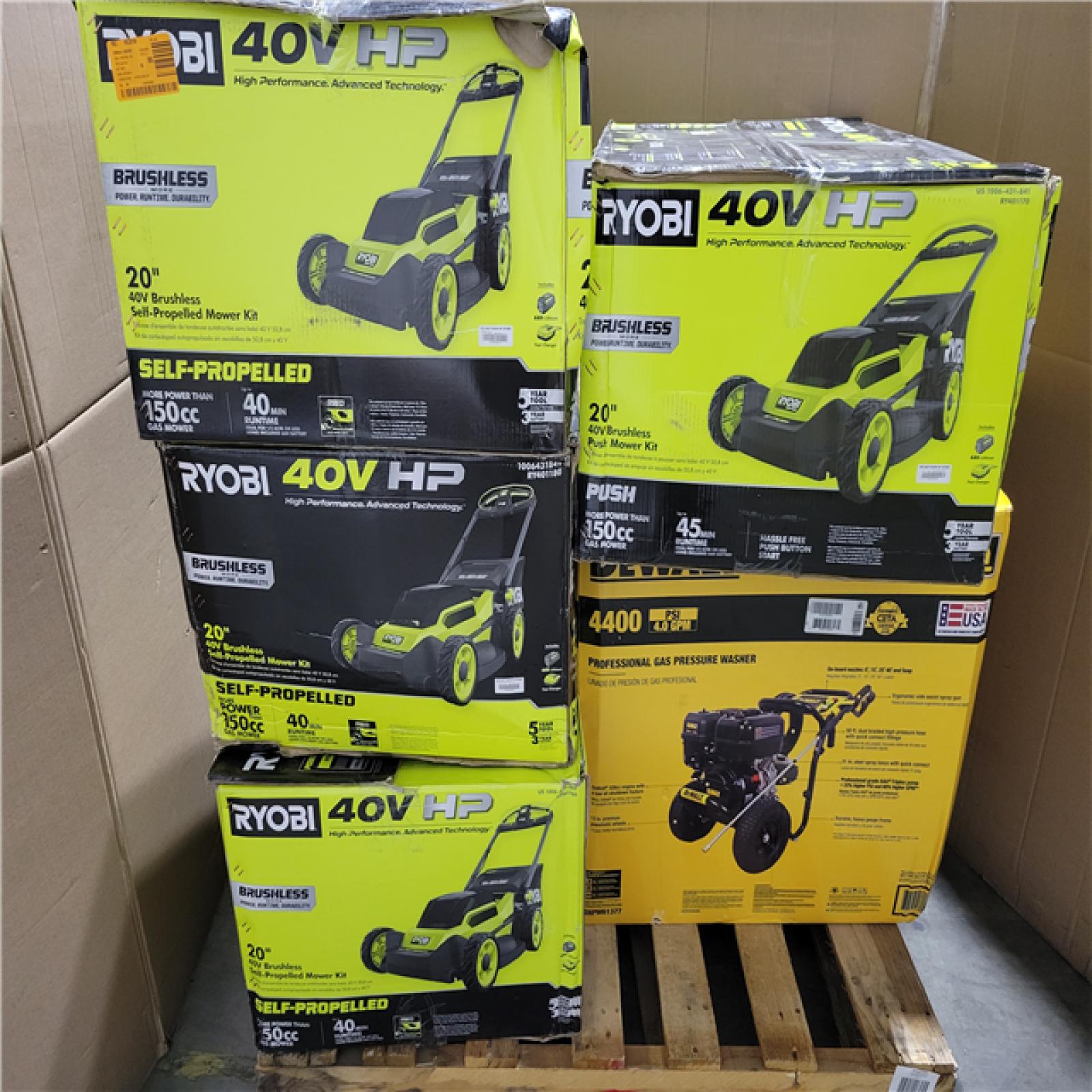 CALIFORNIA AS-IS OUTDOOR POWER EQUIPMENT