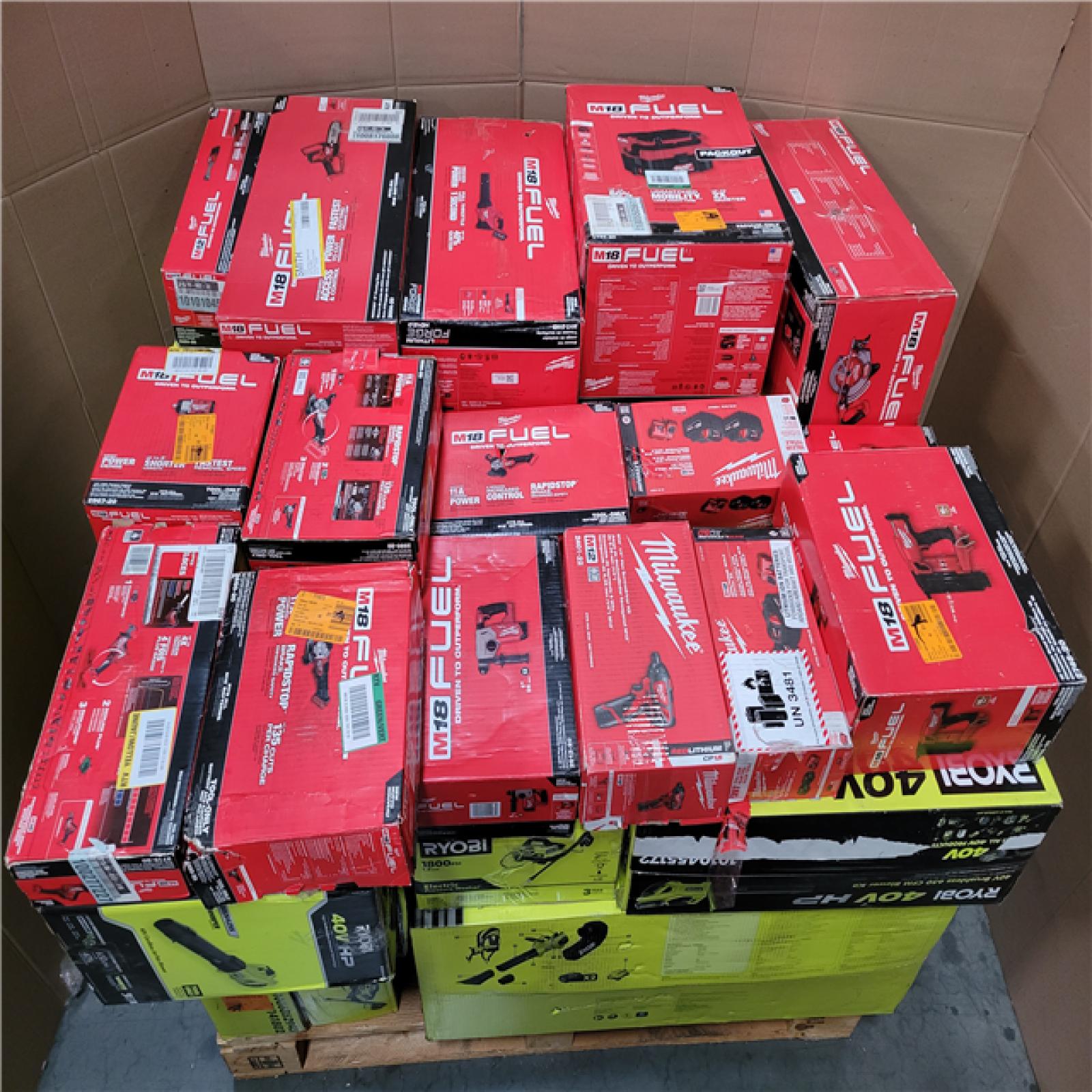 CALIFORNIA AS-IS TOOL PALLET