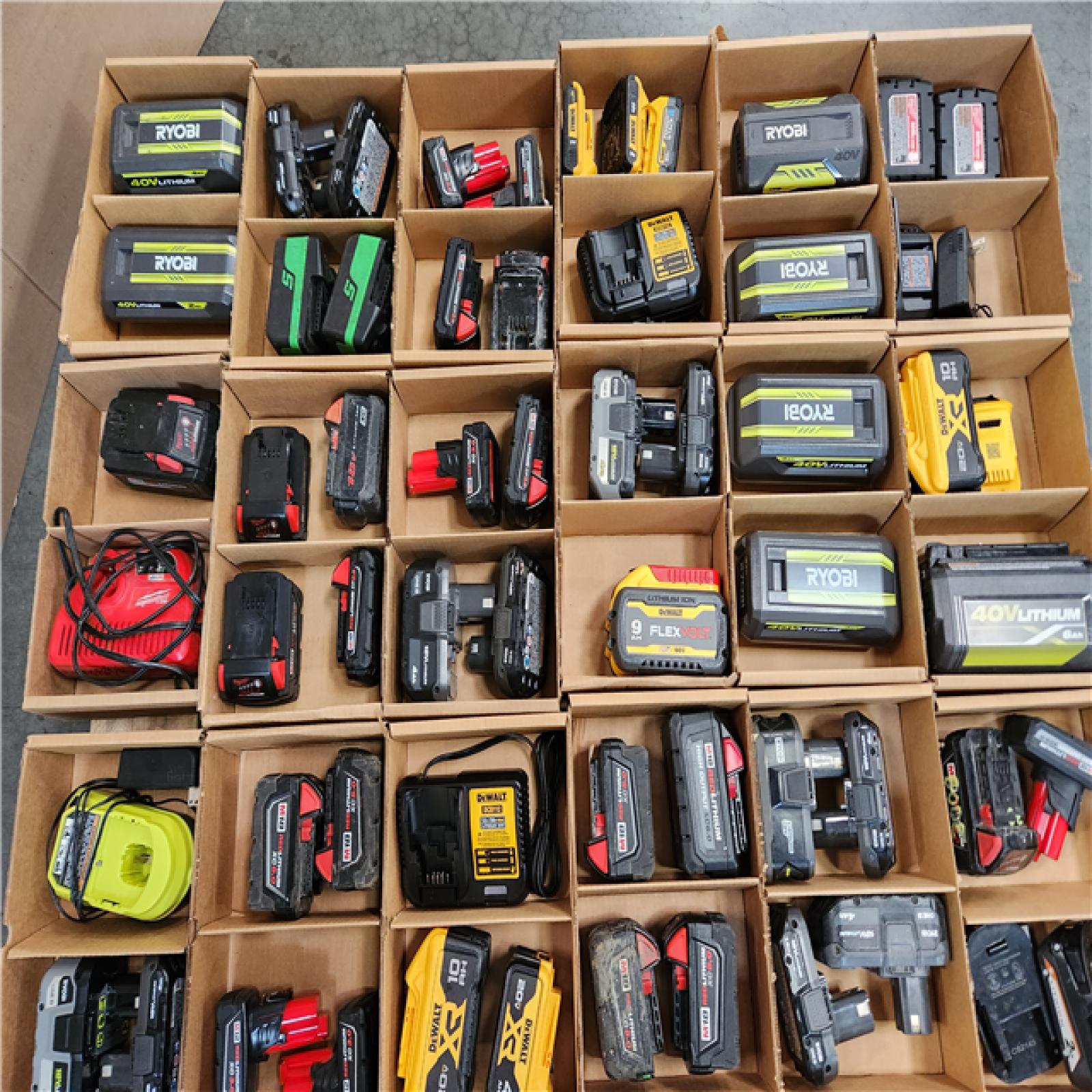 California AS-IS Battery Pallet