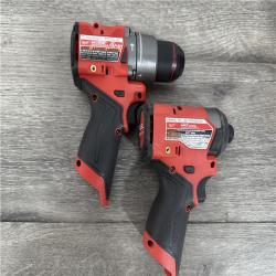 California AS-IS Milwaukee M12 Fuel 2-Tool Combo Kit  Includes (2) Batteries  Charger & Bag