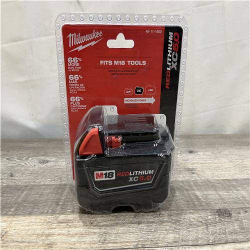 NEW - Milwaukee 18-Volt 5.0 Ah Lithium-Ion XC Extended Capacity Battery Pack