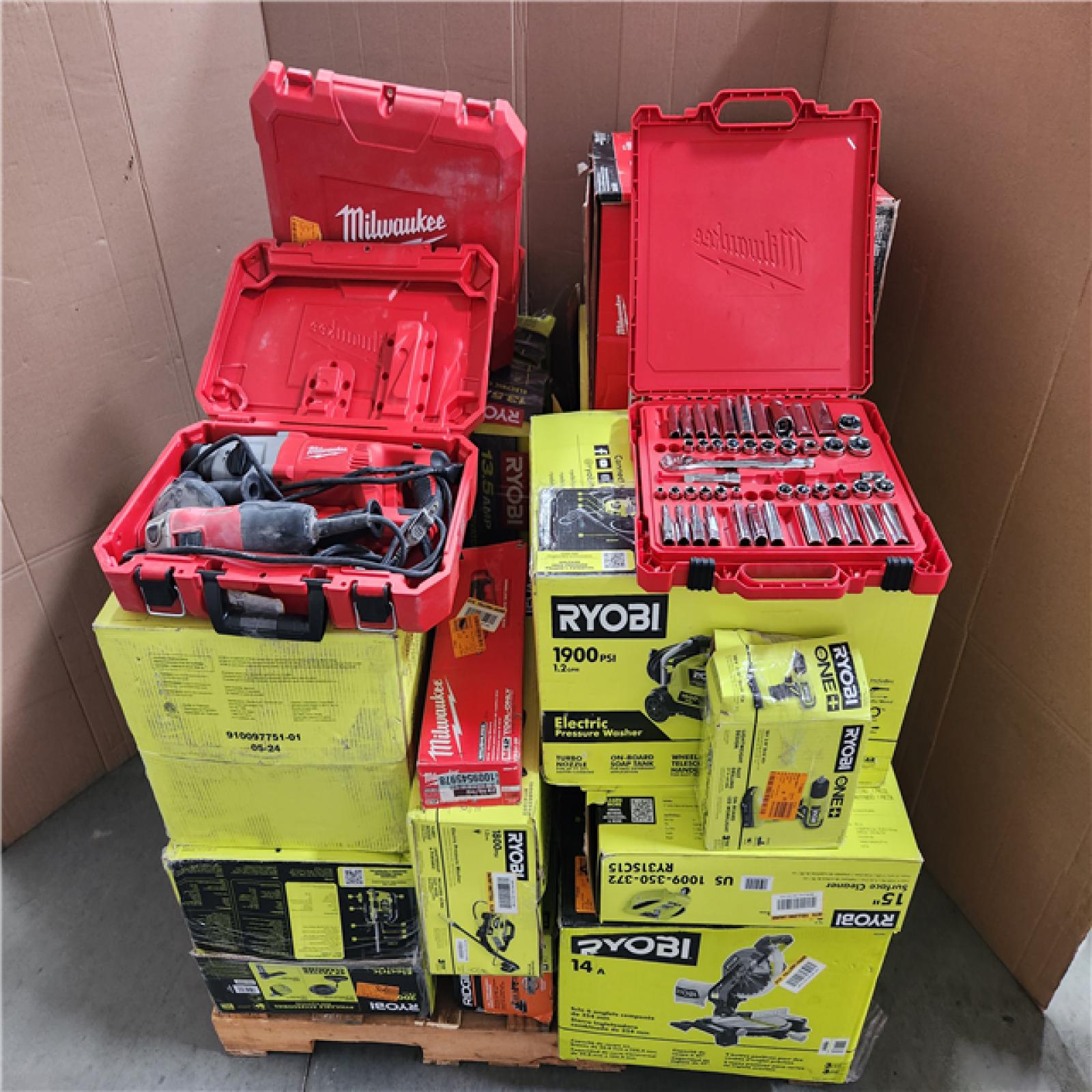 CALIFORNIA AS-IS TOOL PALLET