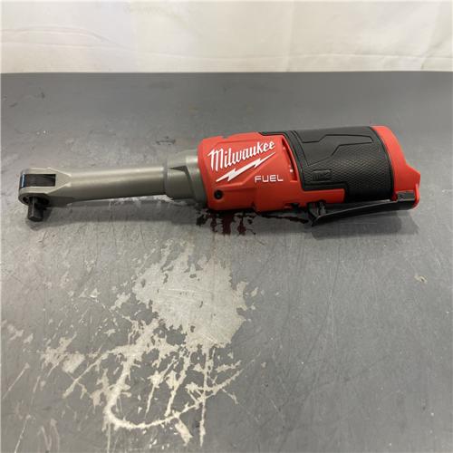 AS-IS - Milwaukee M12 FUEL 12V Lithium-Ion Brushless Cordless 3/8 in. Extended Reach High Speed Ratchet