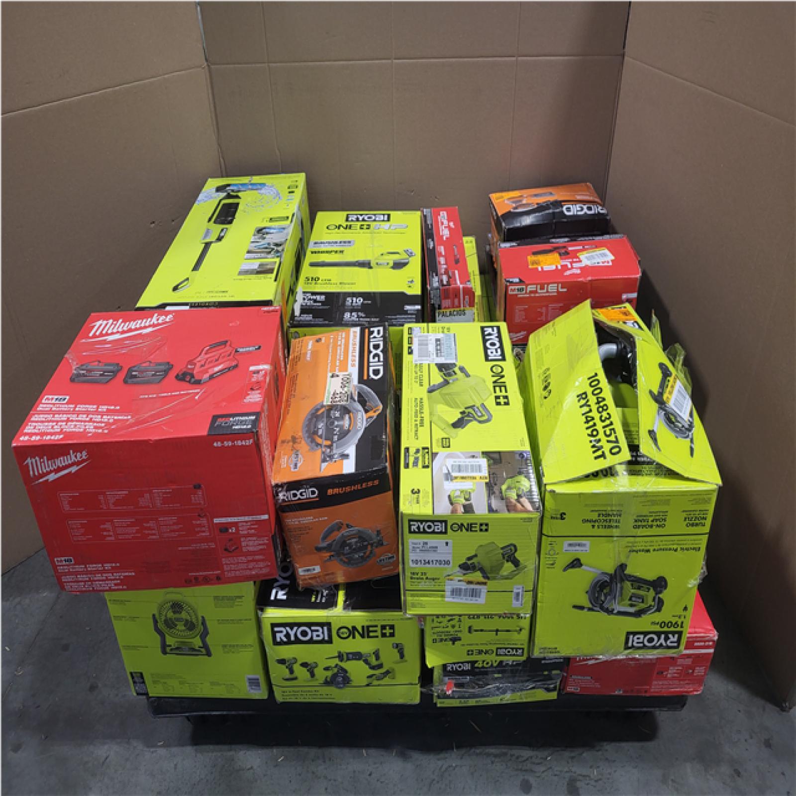CALIFORNIA AS-IS TOOL PALLET