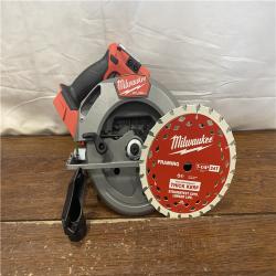 AS-IS Milwaukee Tools M18 FUEL 7-1/4 Circular Saw (Tool Only) 2834-20