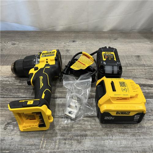 AS-IS DEWALT ATOMIC 20V Lithium-Ion Cordless 1/2 in. Hammer Drill Kit