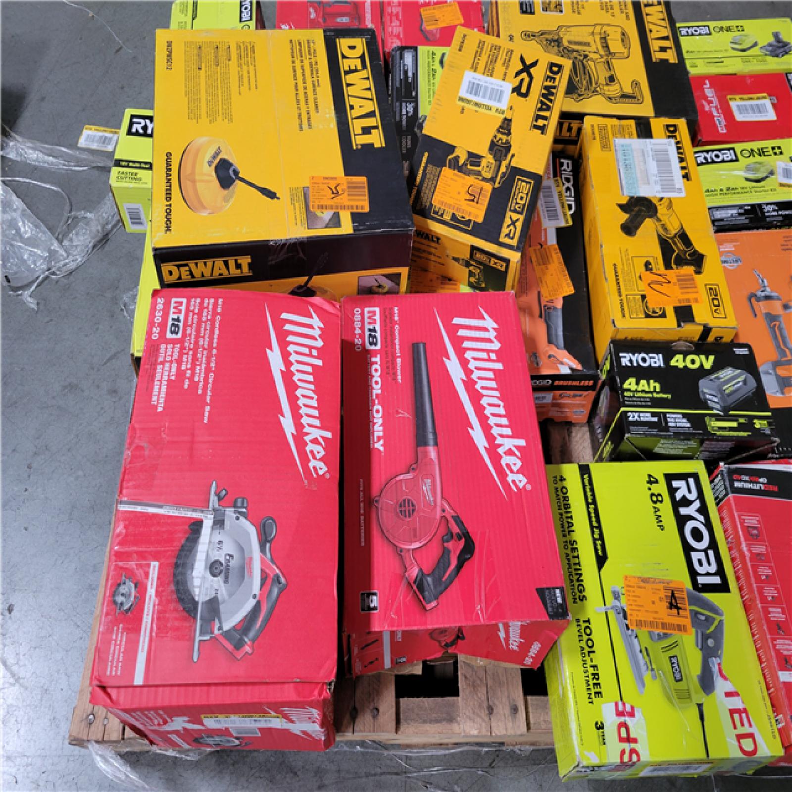 CALIFORNIA AS-IS TOOL PALLET