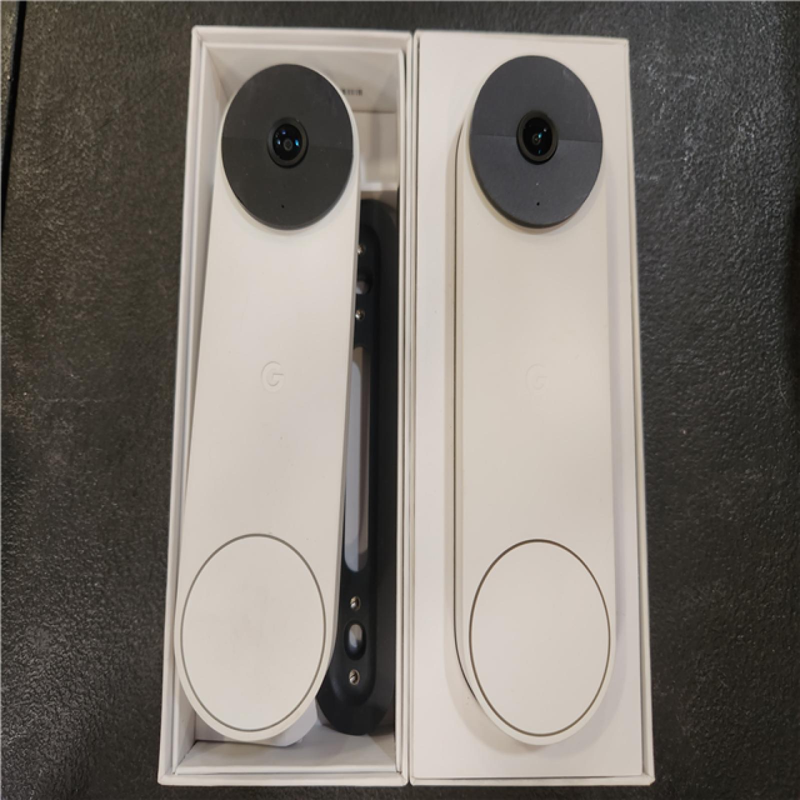 Phoenix AS-IS Google Nest Indoor/Outdoor Wireless Smart Security Camera (Battery) 2-Pack