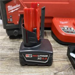 AS-IS Milwaukee 12-Volt Lithium-Ion Cordless Green 250 ft. 3-Plane Laser Level Kit
