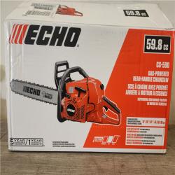 Phoenix NEW ECHO 20 in. 59.8 cc Gas 2-Stroke Rear Handle Timber Wolf Chainsaw