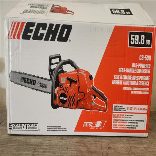 Phoenix NEW ECHO 20 in. 59.8 cc Gas 2-Stroke Rear Handle Timber Wolf Chainsaw