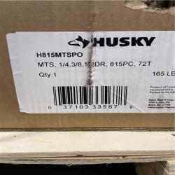 DALLAS LOCATION- HUSKY 1/4 in.  3/8 in.  and 1/2 in. Drive Master Mechanics Tool Set