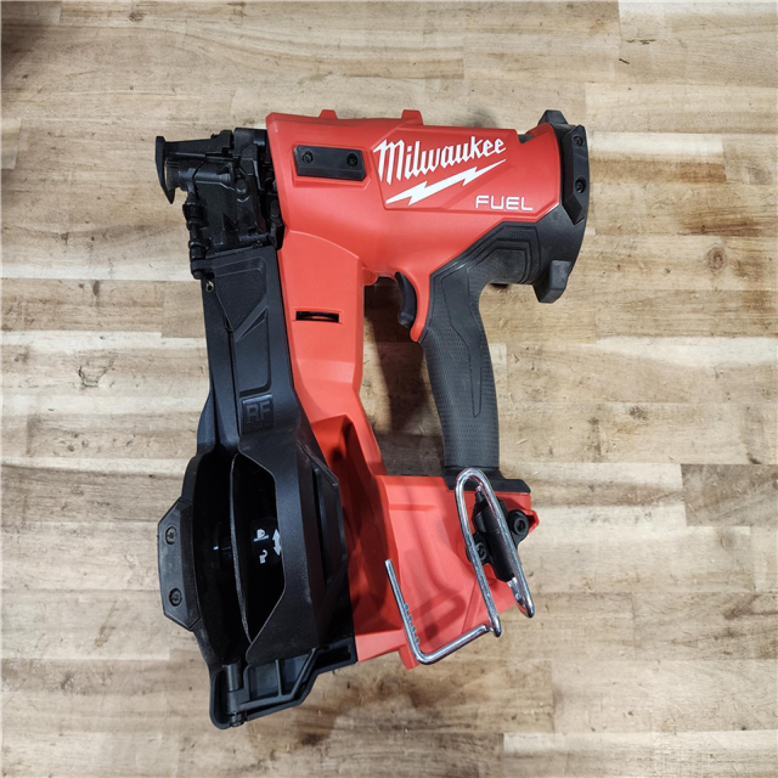 HOUSTON LOCATION - AS-IS Milwaukee FUEL 18-Volt Lithium-Ion Brushless Cordless Coil Roofing Nailer (Tool Only)
