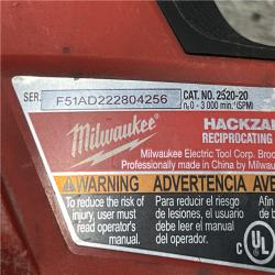 AS-IS Milwaukee FUEL 12V Lithium-Ion Brushless Cordless HACKZALL Reciprocating Saw Kit