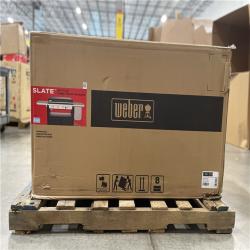 DALLAS LOCATION - AS-IS Weber Slate 36 Inch 48000 BTU Rust-Resistant Carbon Steel Natural Gas Griddle