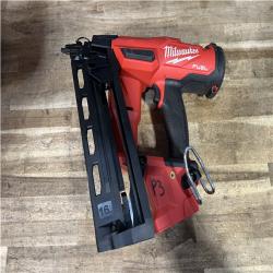 Houston Location AS-IS Milwaukee FUEL 18-Volt Lithium-Ion Brushless Cordless Gen II 16-Gauge Angled Finish Nailer (Tool-Only)