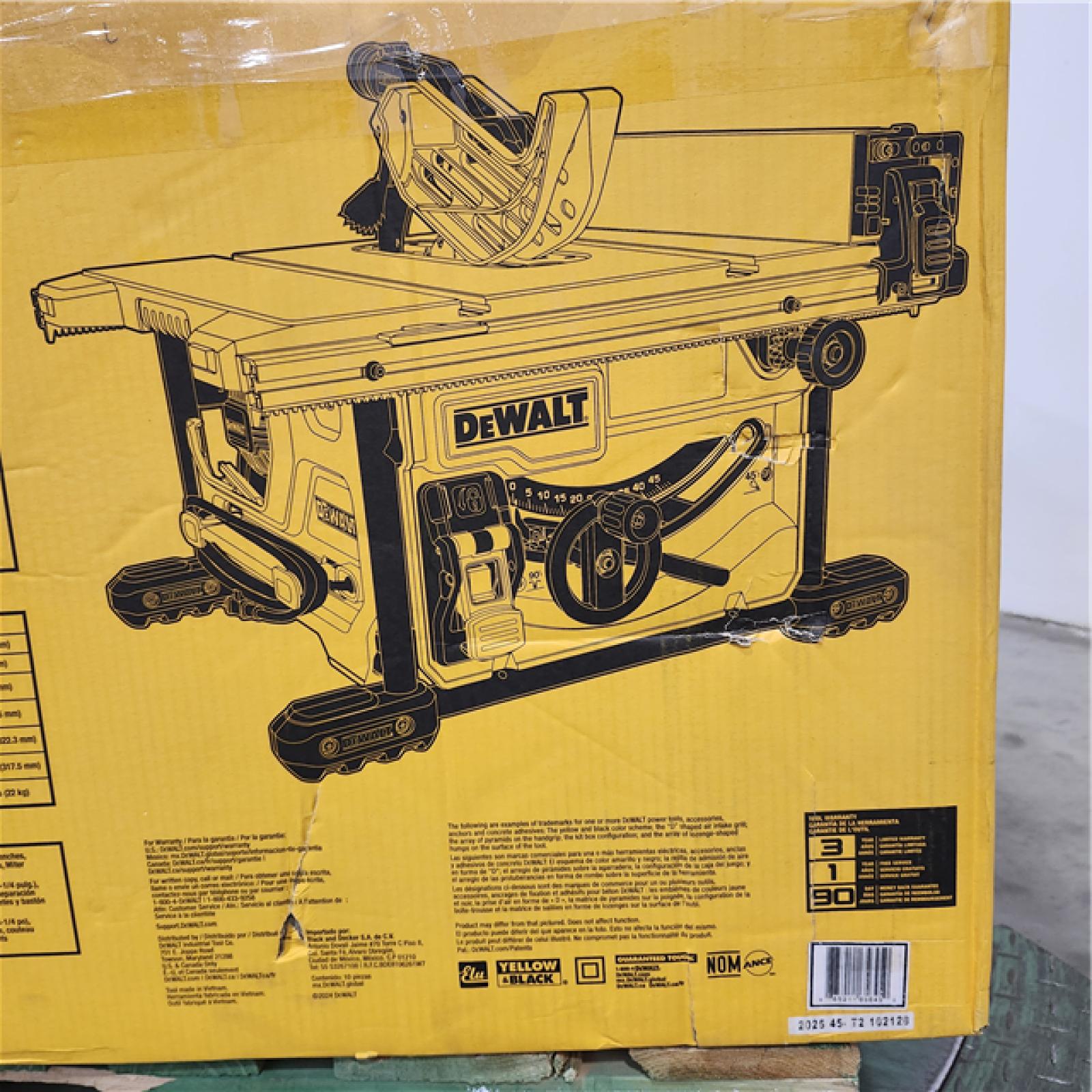 Dallas Location - As-Is DEWALT Tool Pallet