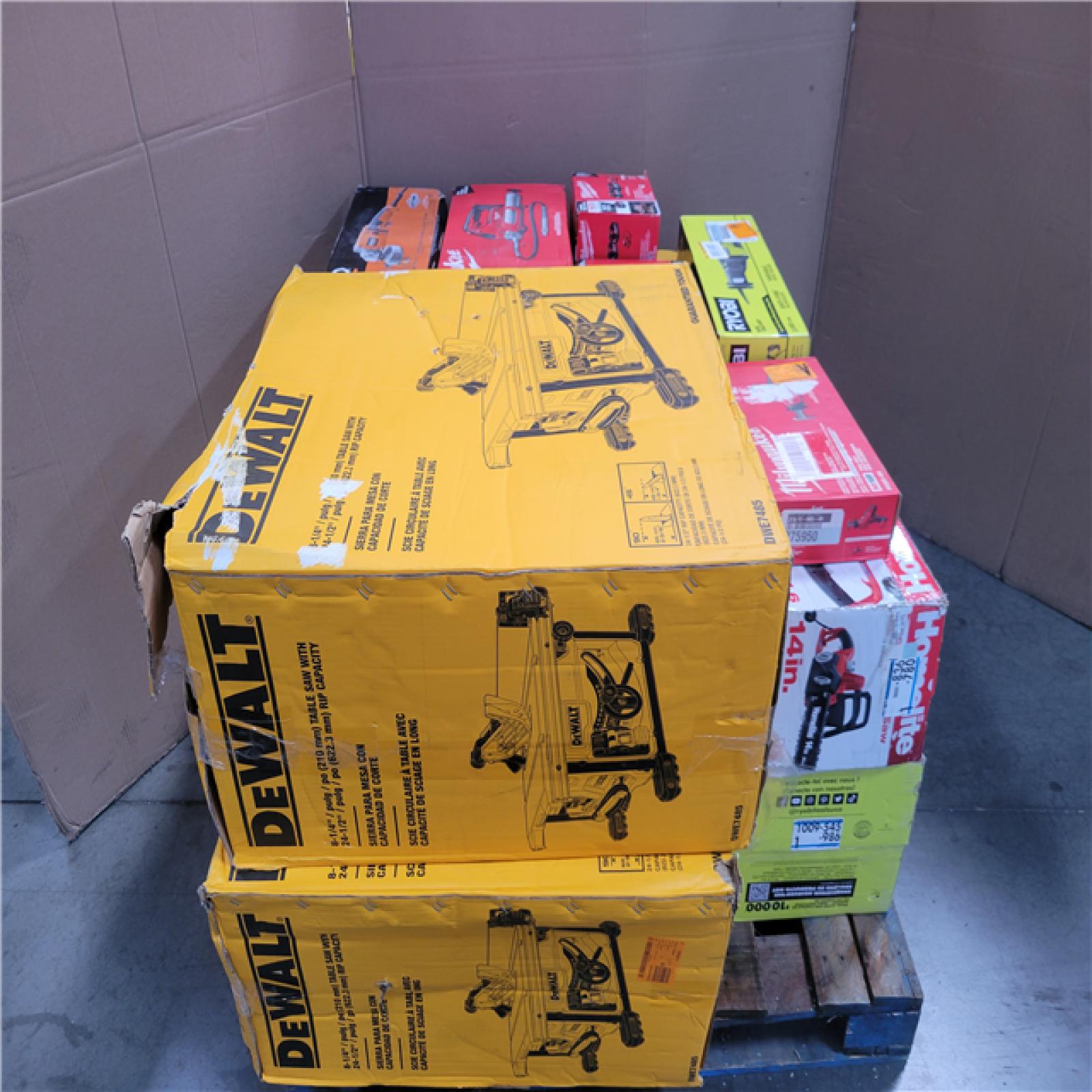 CALIFORNIA AS-IS TOOL PALLET