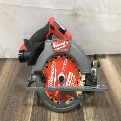 AS-IS Milwaukee FUEL 18V Lithium-Ion Brushless Cordless 7-1/4 in. Circular Saw (Tool-Only)