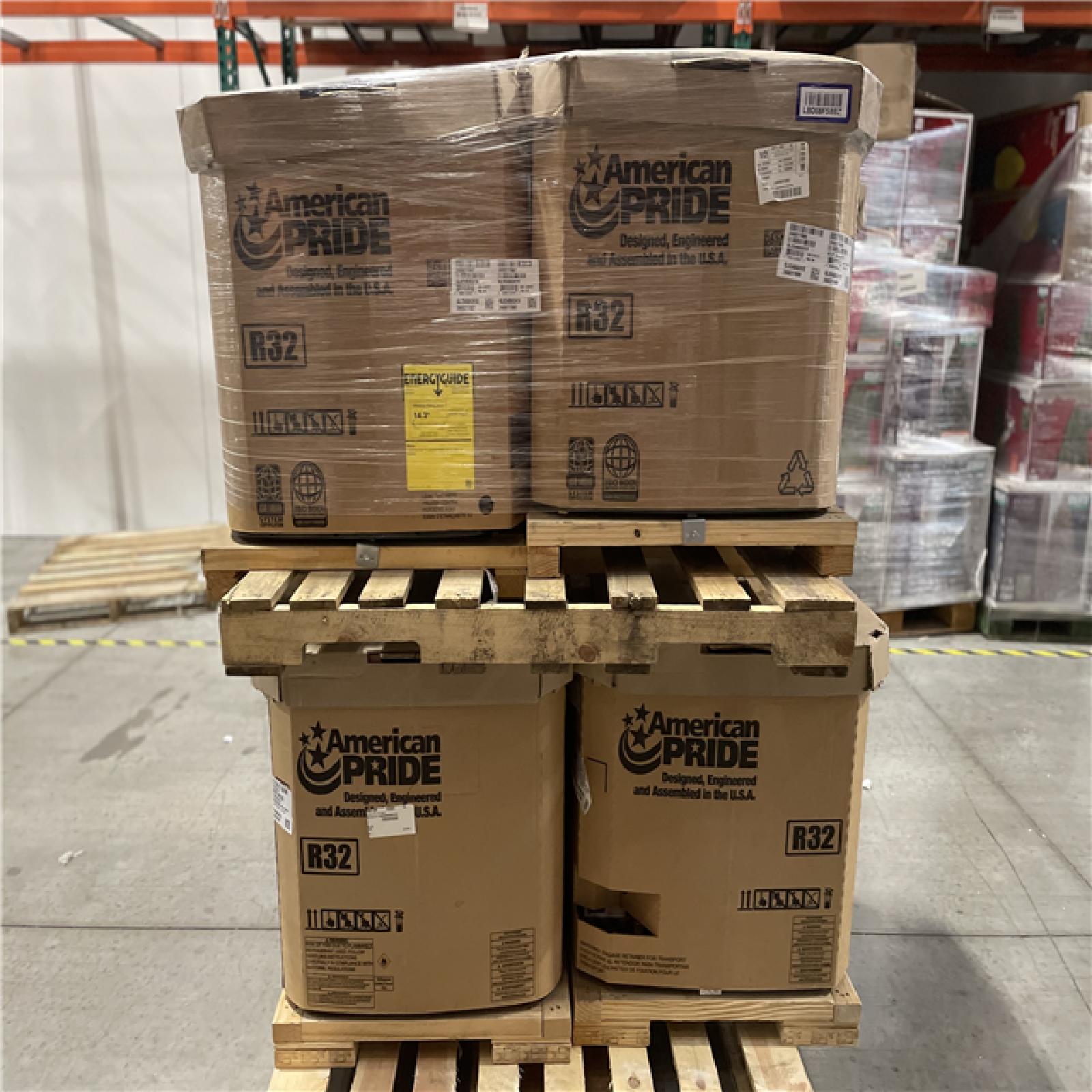 DALLAS LOCATION - GOODMAN 2 Ton 15.2 SEER2 60k BTU PALLET-(4 UNITS)
