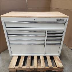 Phoenix Husky Modular Tool Storage 52 in. W White Mobile Workbench Cabinet