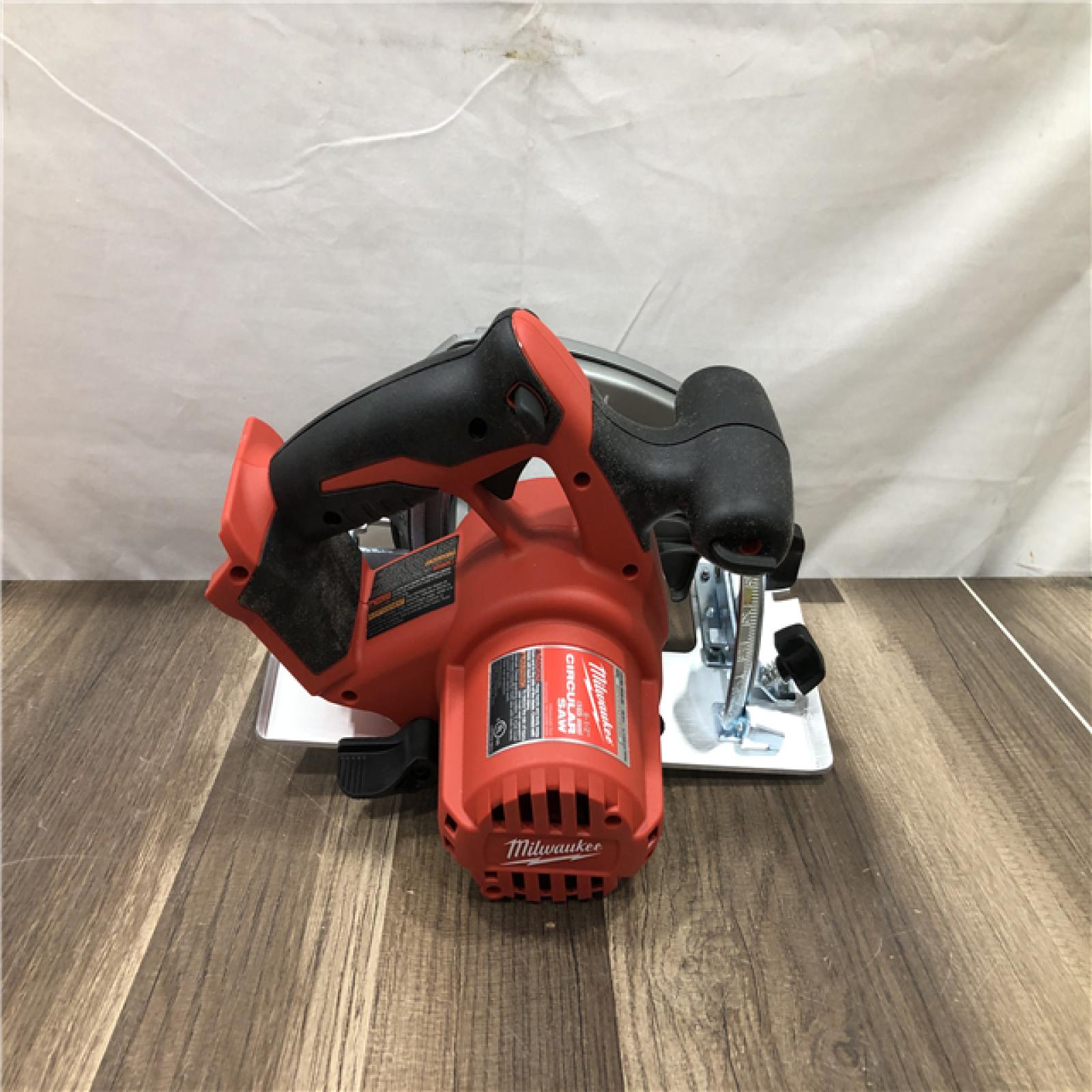 AS-IS Milwaukee M18 18V Lithium-Ion Cordless 6-1/2 in. Circular Saw (Tool-Only)