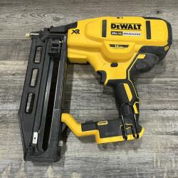 AS-IS DEWALT 20V MAX XR 16-Gauge Lithium-Ion Cordless Finish Nailer (Tool Only)